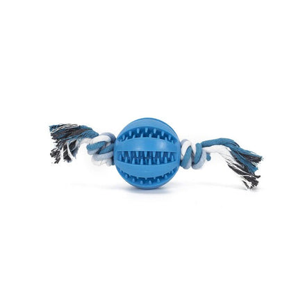 "Get It Today! Interactive Dog Chew Toy Ball - Fun & Dental Care in One!"