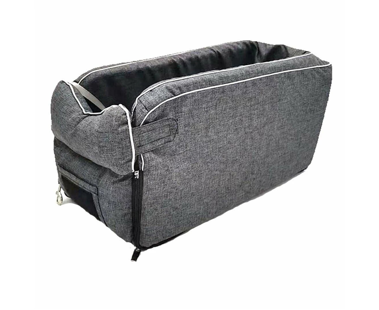 Car Pet Seat Auto Seat Center Console Dog Cat Nest Pad Removable Pet Carrier