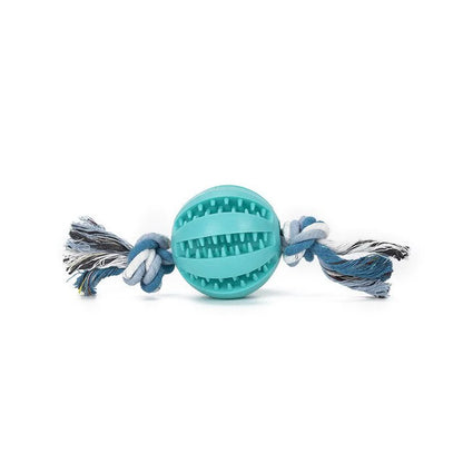 "Get It Today! Interactive Dog Chew Toy Ball - Fun & Dental Care in One!"