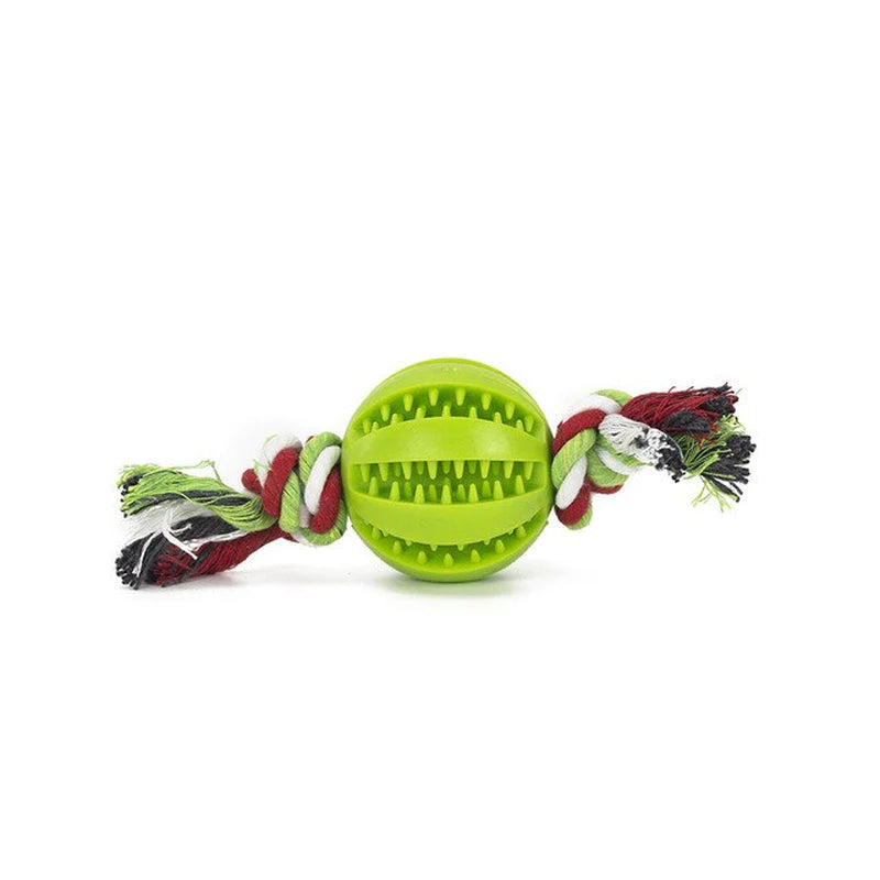 "Get It Today! Interactive Dog Chew Toy Ball - Fun & Dental Care in One!"